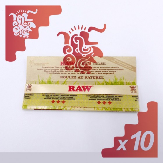 Raw Chanvre Organic X10
