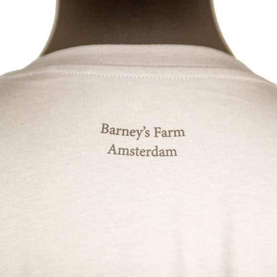 Tee Shirt Barney's Farm Blanc Cassé